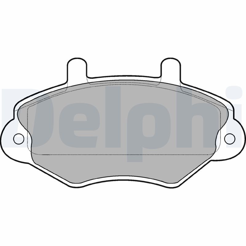Placute frana DELPHI LP767