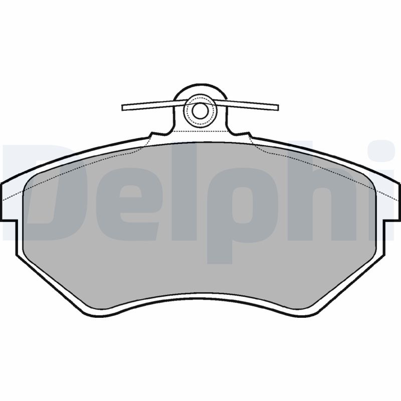 Placute frana DELPHI LP770