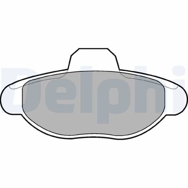 Placute frana DELPHI LP771