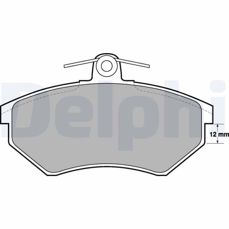 Placute frana DELPHI LP778