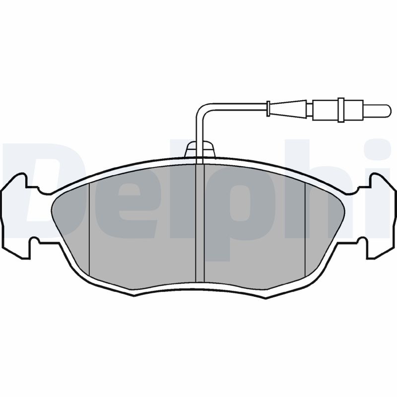 Placute frana DELPHI LP793