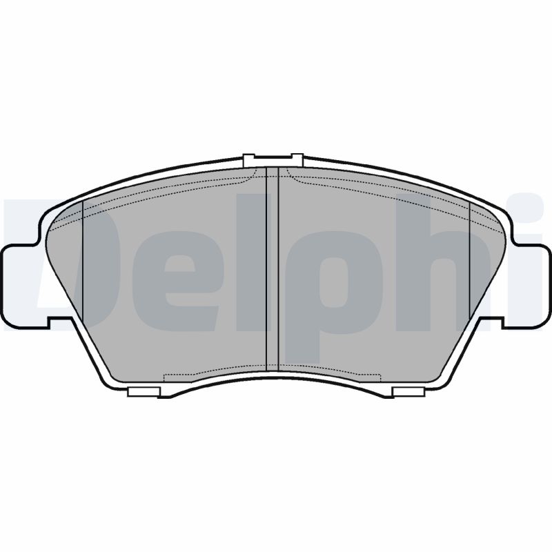 Placute frana DELPHI LP809