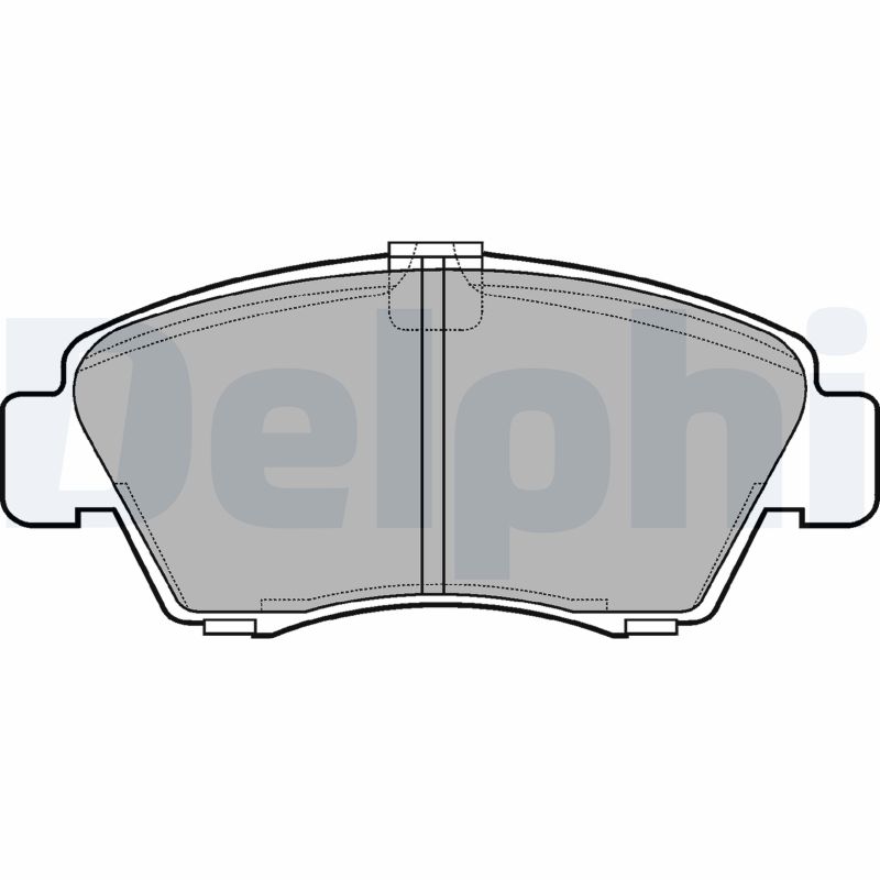 Placute frana DELPHI LP810