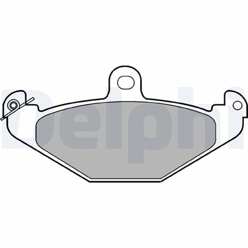 Placute frana DELPHI LP821