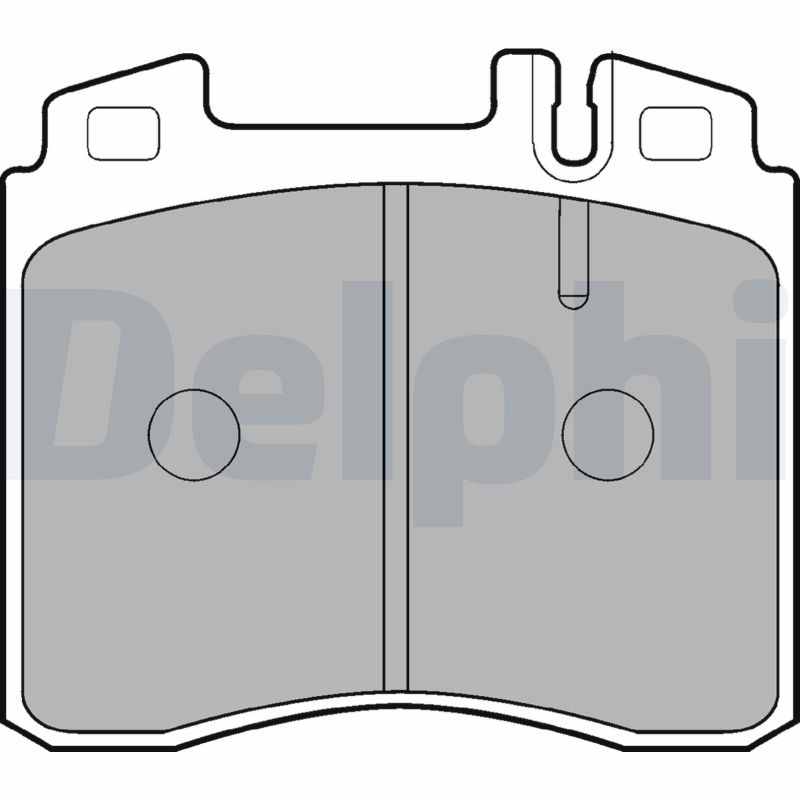Placute frana DELPHI LP842