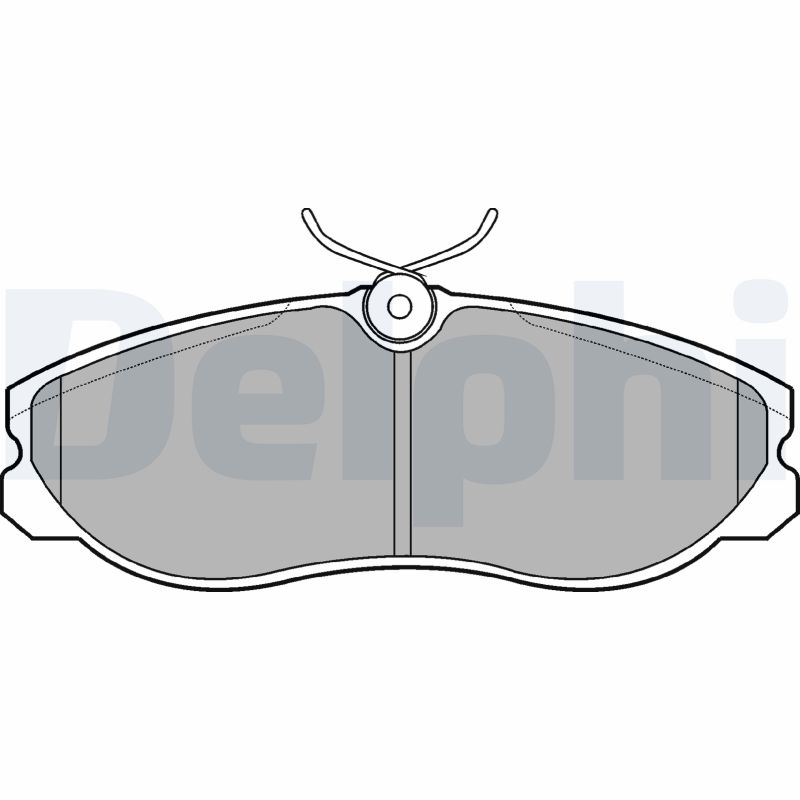 Placute frana DELPHI LP847