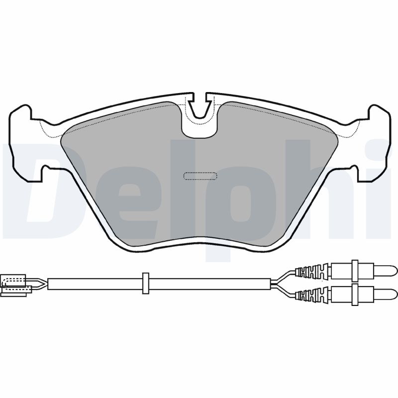 Placute frana DELPHI LP906