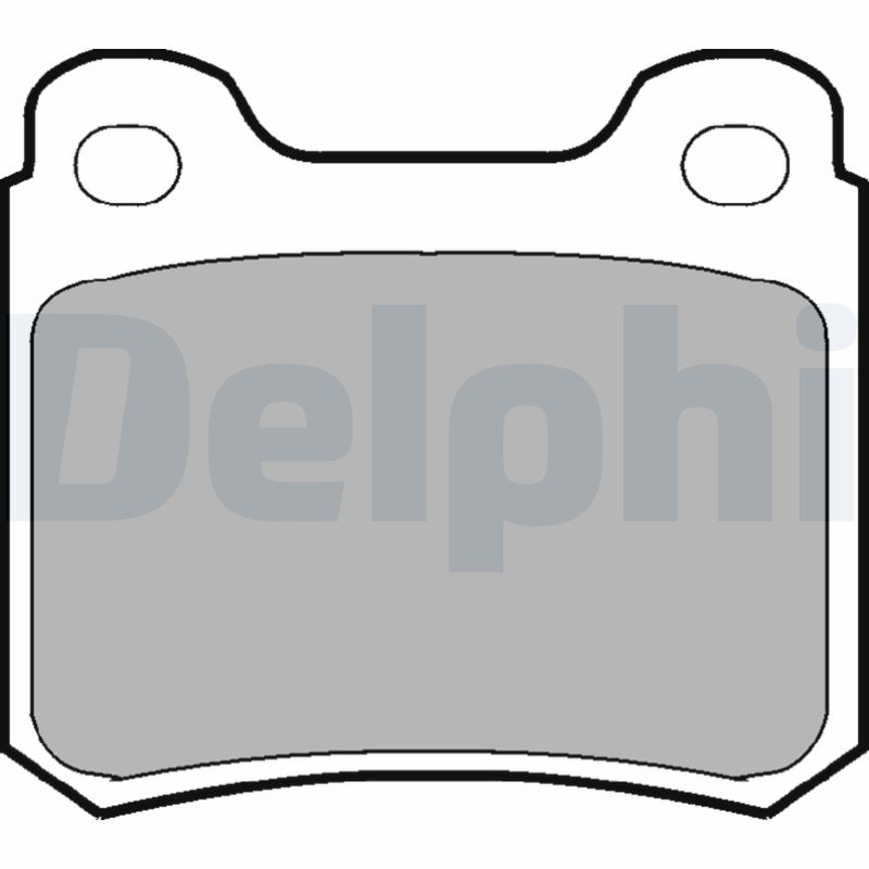 Placute frana DELPHI LP915