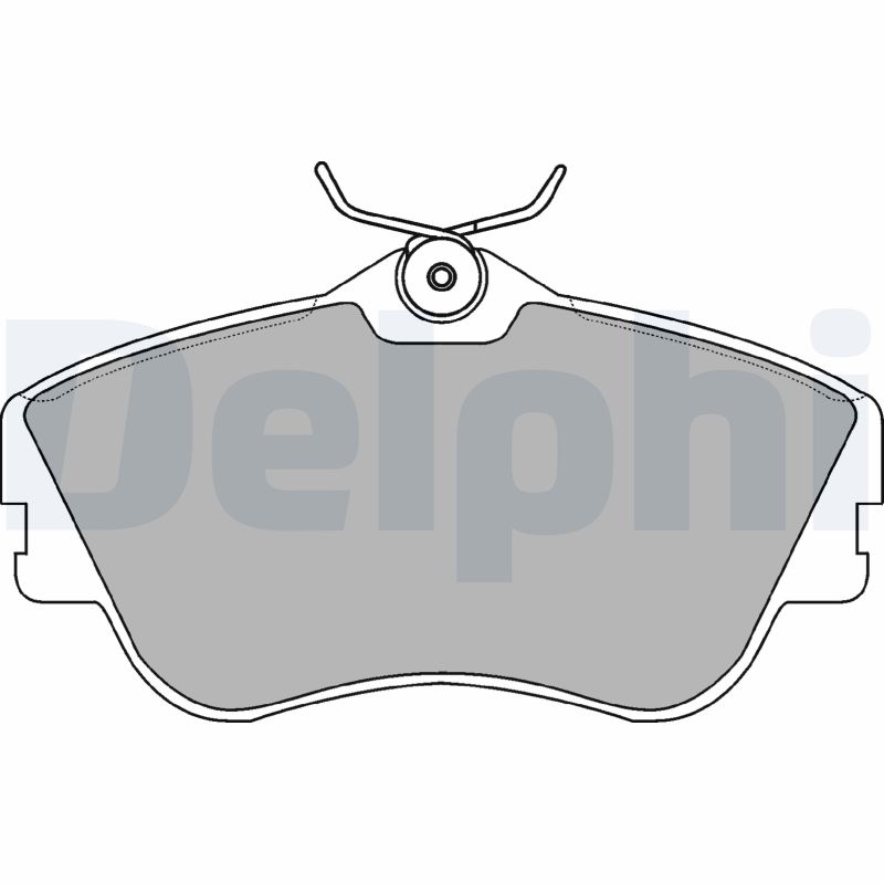 Placute frana DELPHI LP918