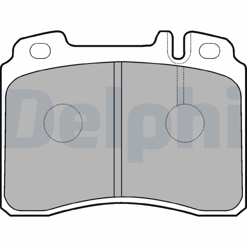 Placute frana DELPHI LP929