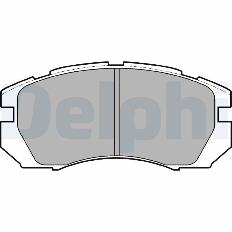 Placute frana DELPHI LP930