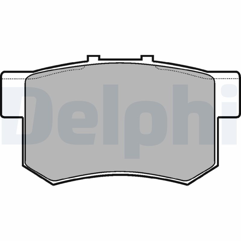 Placute frana DELPHI LP948
