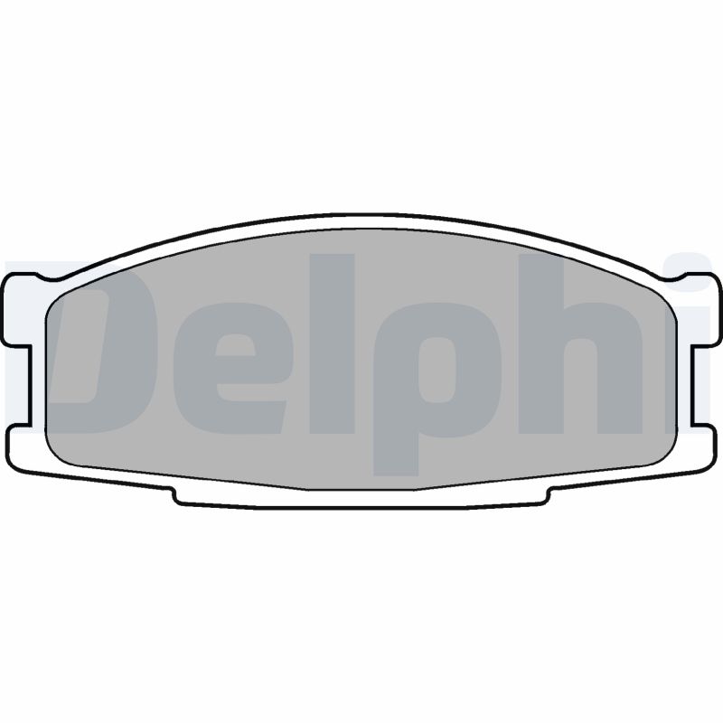 Placute frana DELPHI LP981