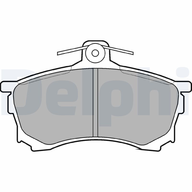 Placute frana DELPHI LP992