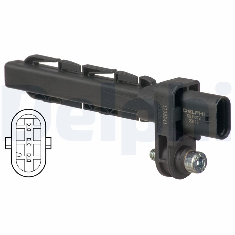 Senzor impulsuri arbore cotit BMW Seria 3 (E90) 318 d  diesel 143 cai DELPHI SS11272