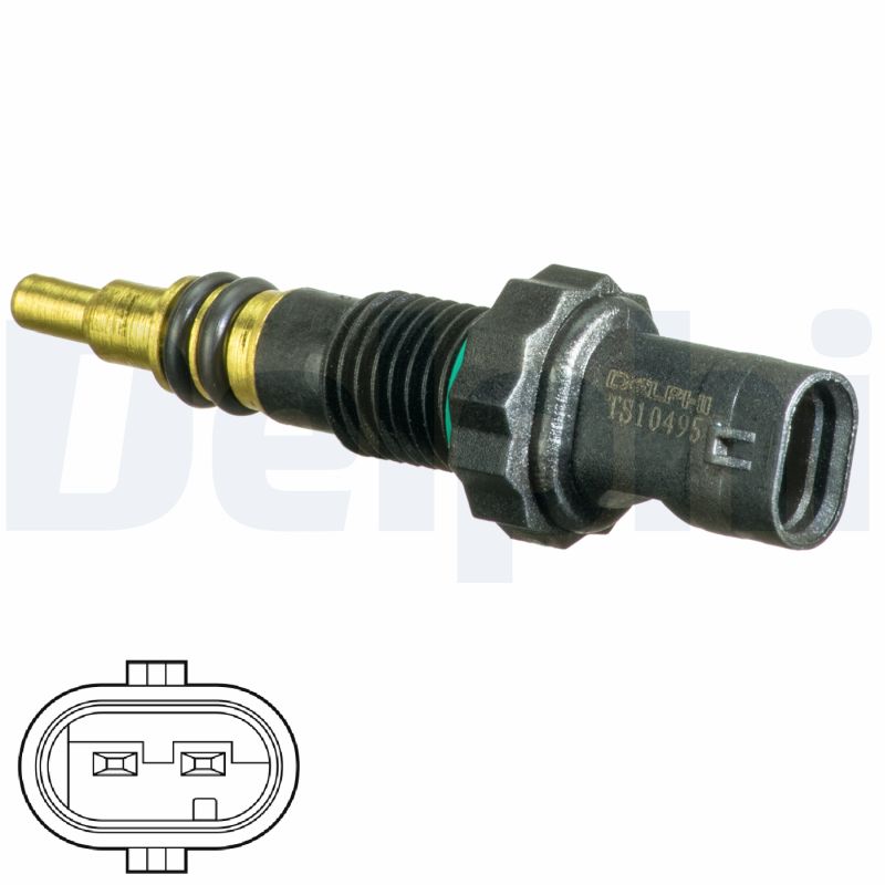 Senzor temperatura lichid de racire BMW Seria 3 (E90) 318 d  diesel 143 cai DELPHI TS10495