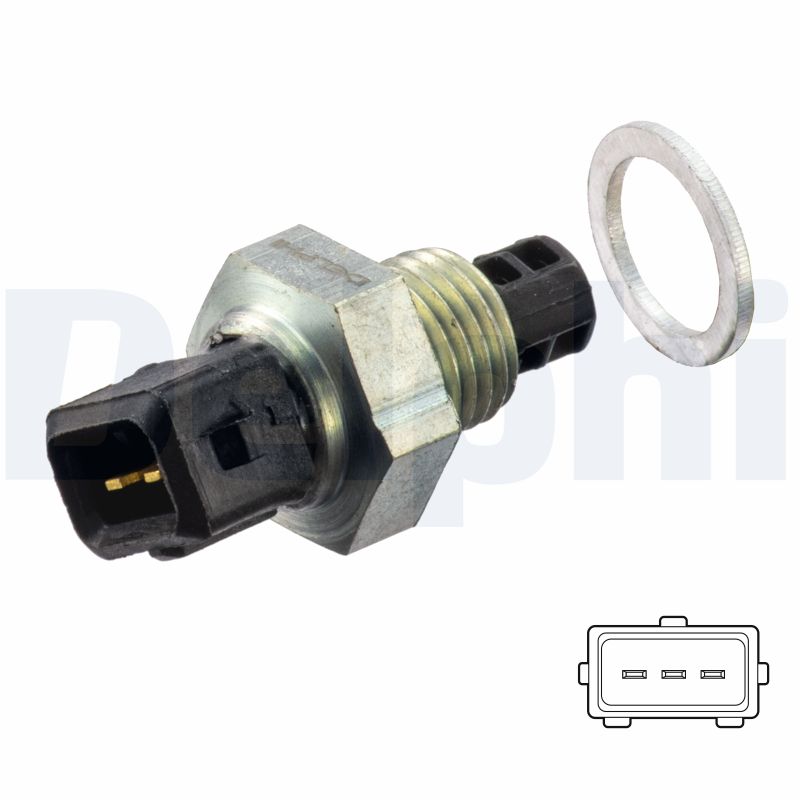Senzor temperatura aer admisie CHEVROLET AVEO / KALOS hatchback (T250, T255) 1.2  benzina 72 cai DELPHI TS10527