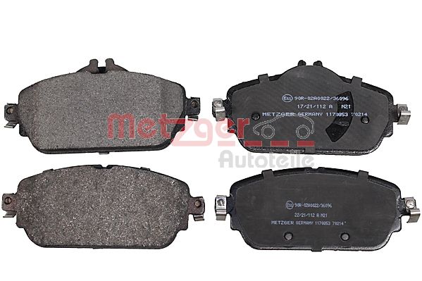 Placute frana METZGER 1170853