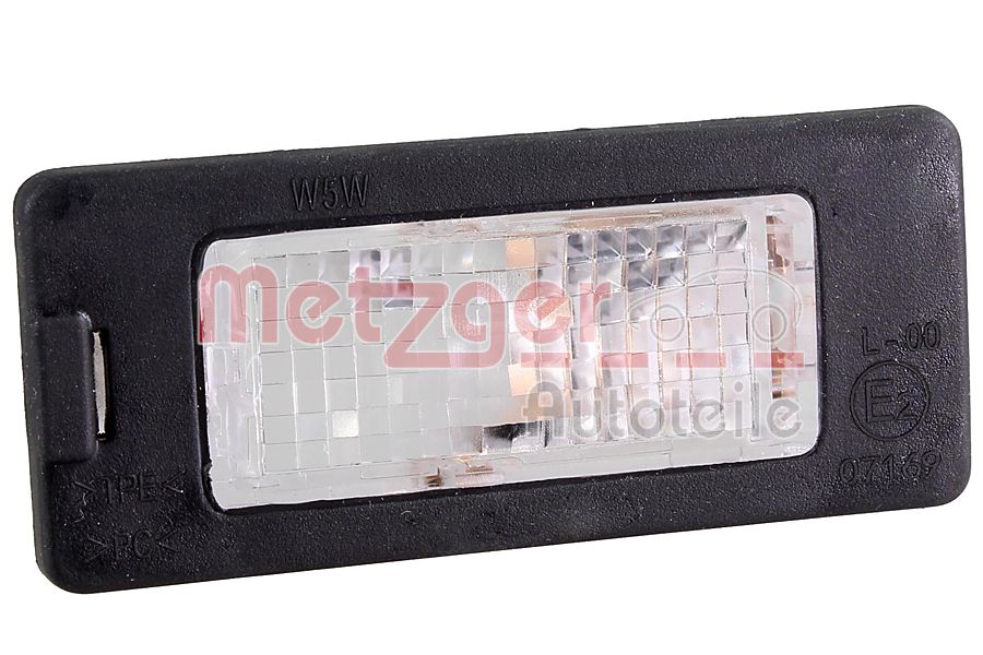 Iluminare numar de circulatie METZGER 2080038