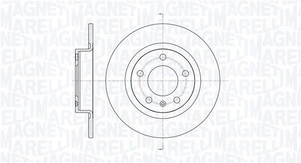 Disc frana MAGNETI MARELLI 361302040734