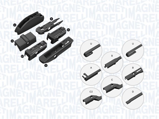 Lamela stergator MAGNETI MARELLI 000713617430